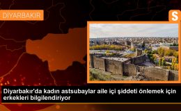 Diyarbakır’da Kadın Astsubaylar Şiddetle Mücadele İçin Bilgilendirme Yapıyor