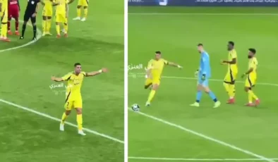 Verilen kararı beğenmeyen Ronaldo sinirini 4. hakemden çıkardı